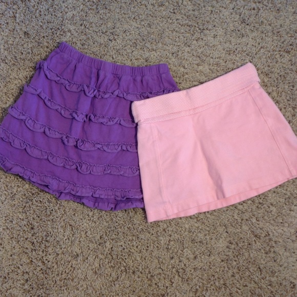 Old Navy Other - Old Navy mini skirt ruffle purple and pink XS 5